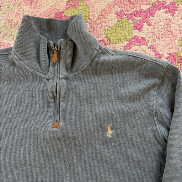 Polo Ralph Lauren Quarter-Zip Pullover Men’s Large - Picture 2 of 7